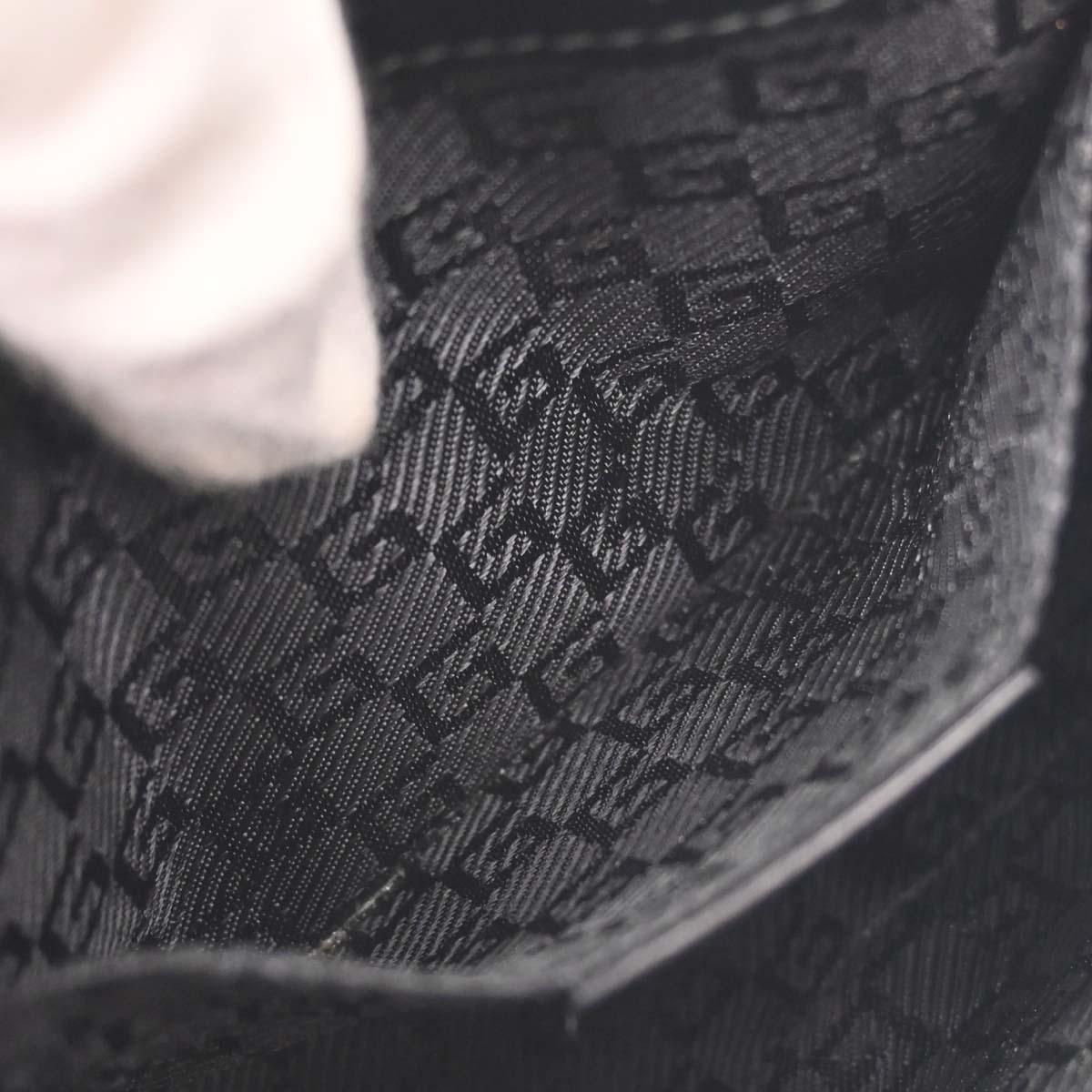 Gucci Black Patent Leather Handbag