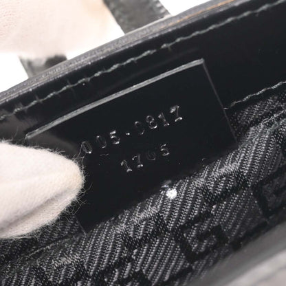 Gucci Black Patent Leather Handbag