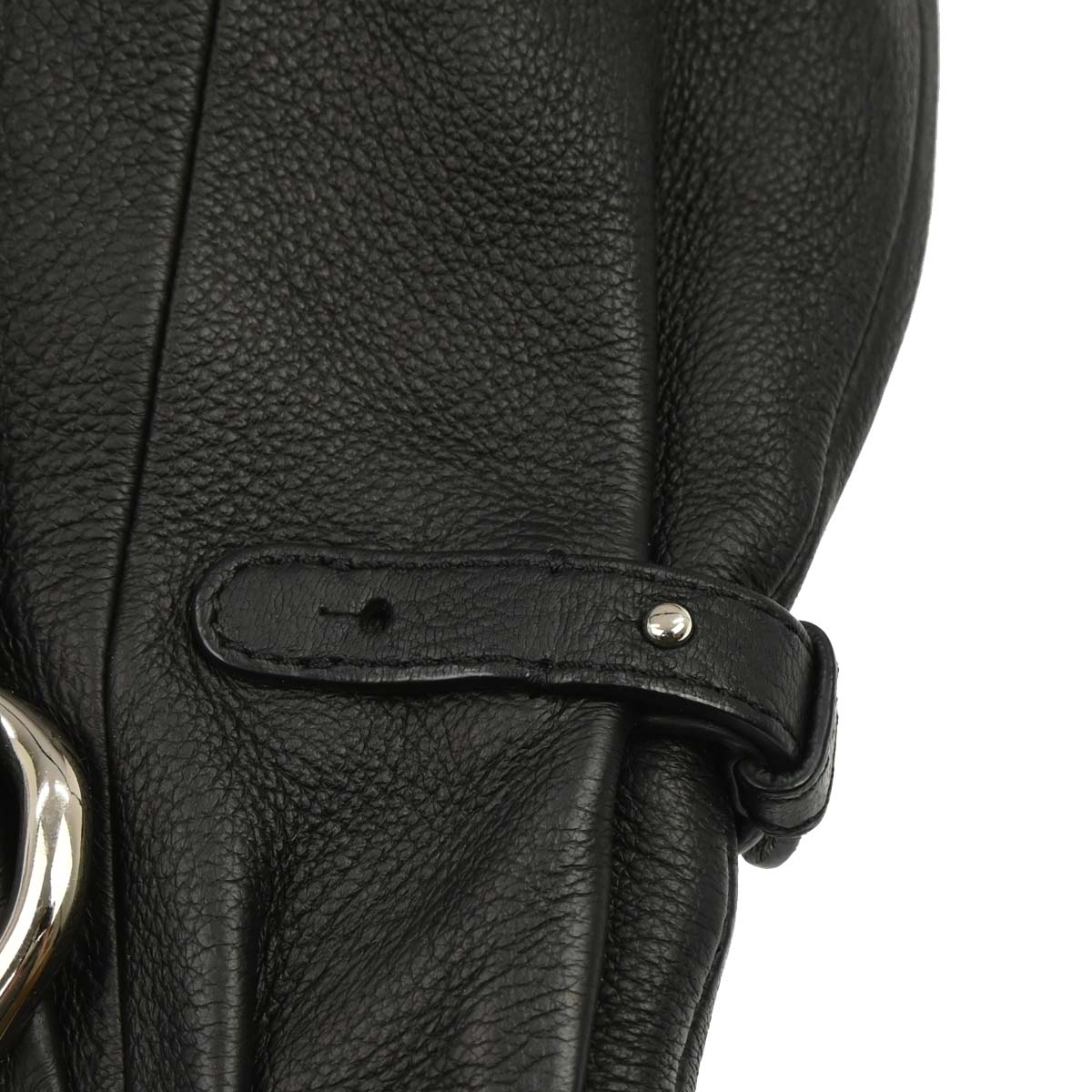 Celine * Black Leather Tote Handbag