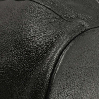 Celine * Black Leather Tote Handbag