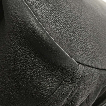 Celine * Black Leather Tote Handbag