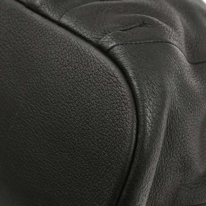 Celine * Black Leather Tote Handbag