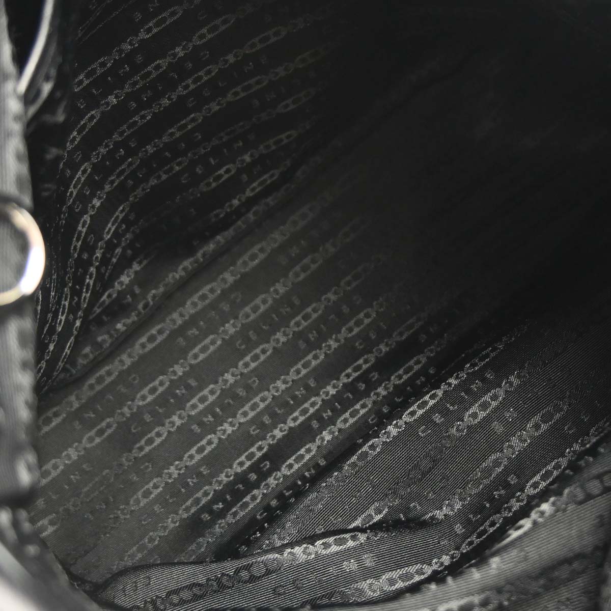 Celine * Black Leather Tote Handbag