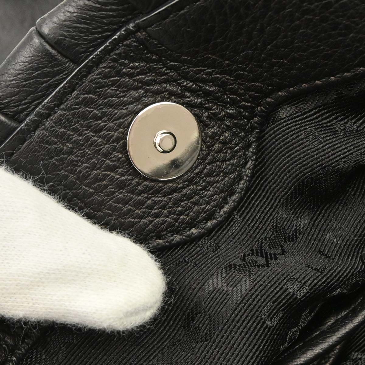 Celine * Black Leather Tote Handbag