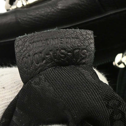 Celine * Black Leather Tote Handbag