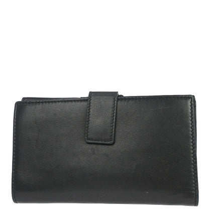 Christian Dior Black Leather Admit It Wallet