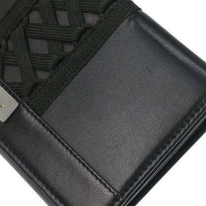 Christian Dior Black Leather Admit It Wallet