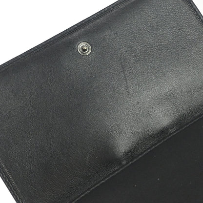 Christian Dior Black Leather Admit It Wallet