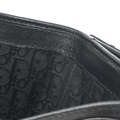 Christian Dior Black Leather Admit It Wallet