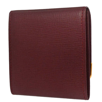 Cartier Must de Cartier Coin Purse Wallet Bordeaux