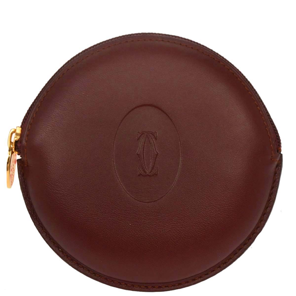 Cartier Bordeaux Coin Purse Wallet