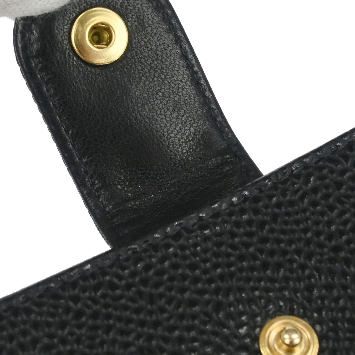 Chanel Black Caviar Skin Coin Purse Wallet