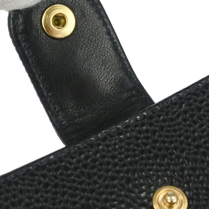Chanel Black Caviar Skin Coin Purse Wallet