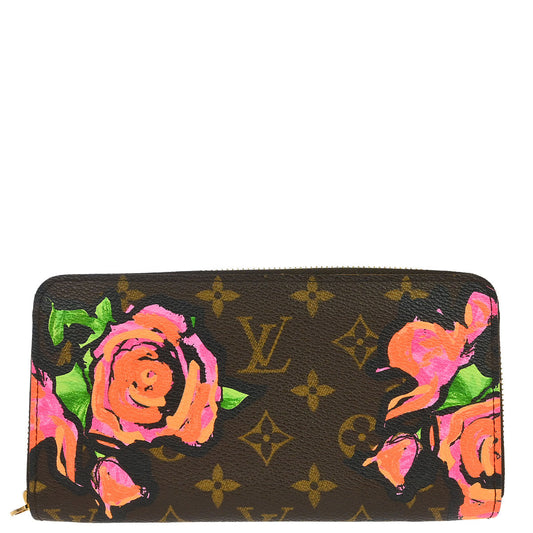 Louis Vuitton Monogram Rose Zippy Wallet M93759