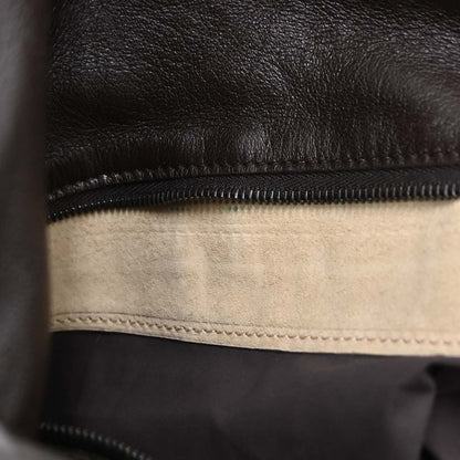 Bottega Veneta Brown Lambskin Intrecciato Handbag