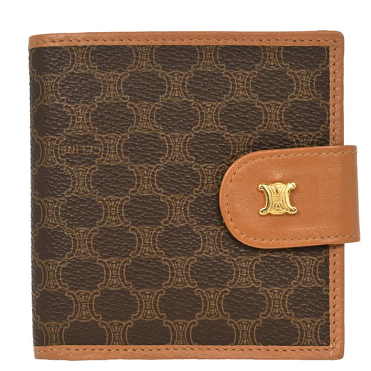 Celine Brown PVC Macadam Wallet