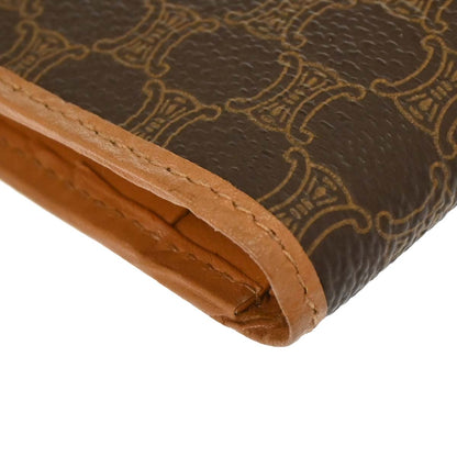 Celine Brown PVC Macadam Wallet