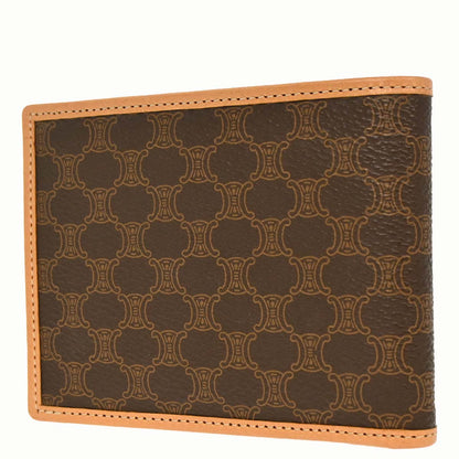 Celine Brown PVC Macadam Wallet