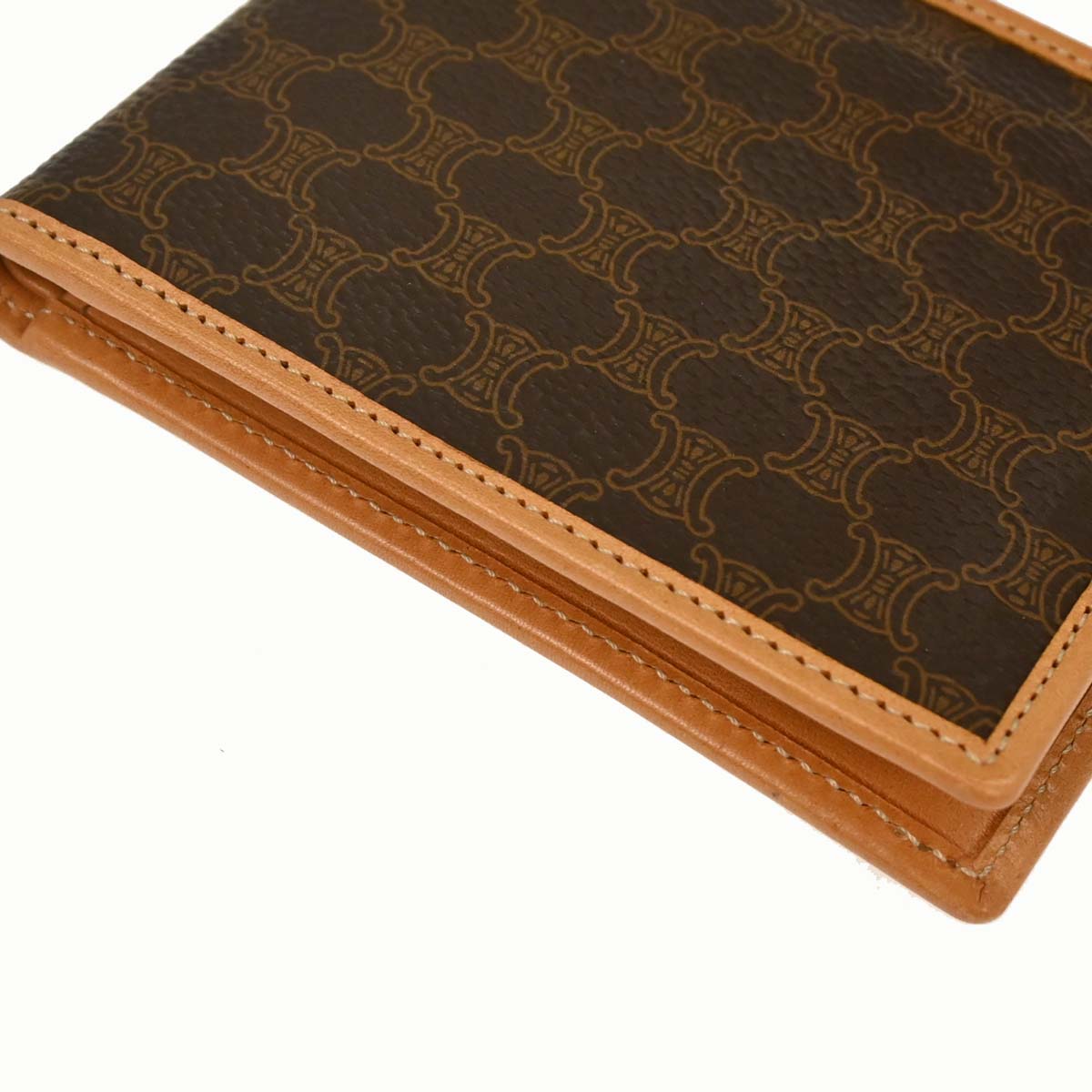 Celine Brown PVC Macadam Wallet