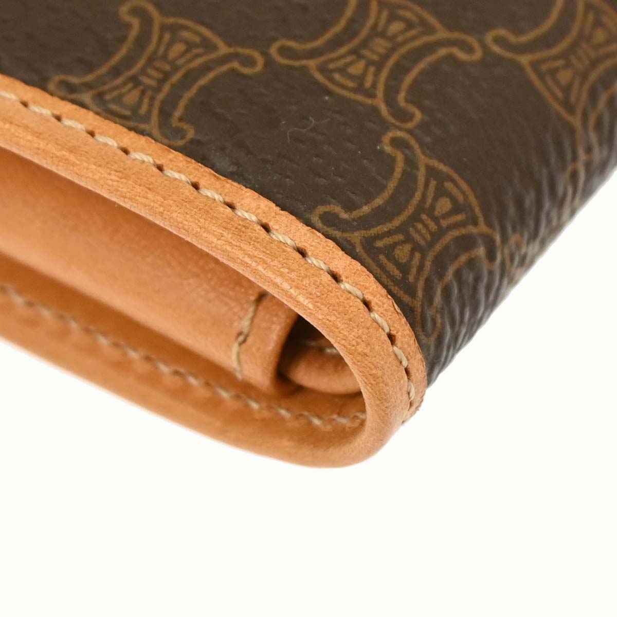 Celine Brown PVC Macadam Wallet