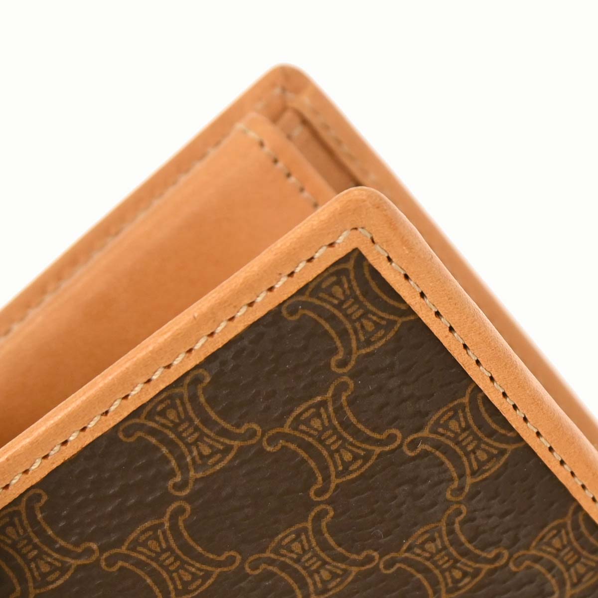 Celine Brown PVC Macadam Wallet