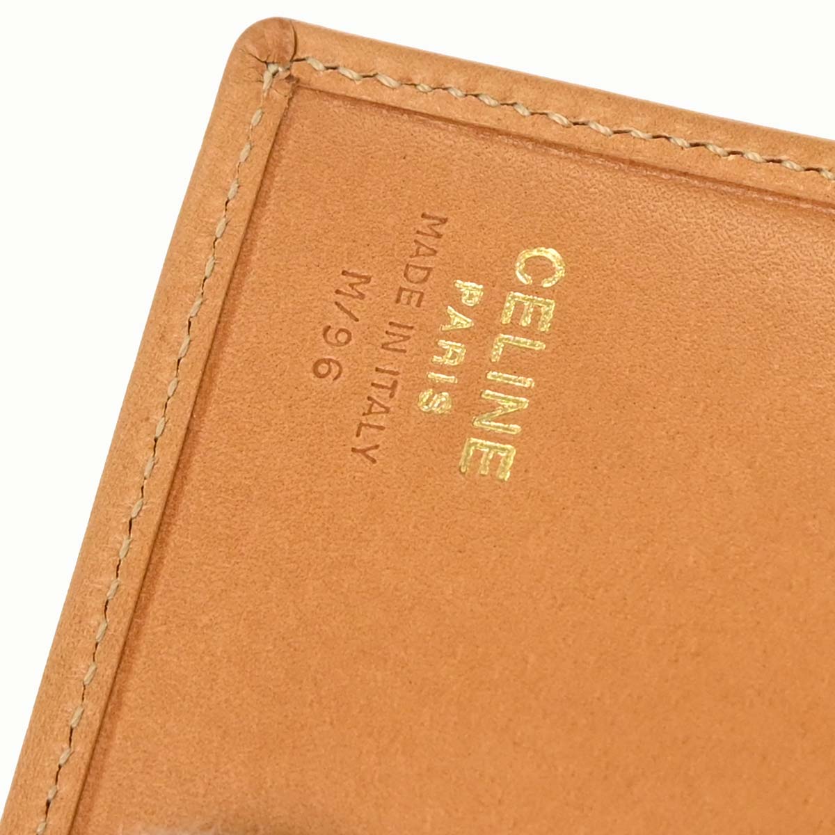 Celine Brown PVC Macadam Wallet