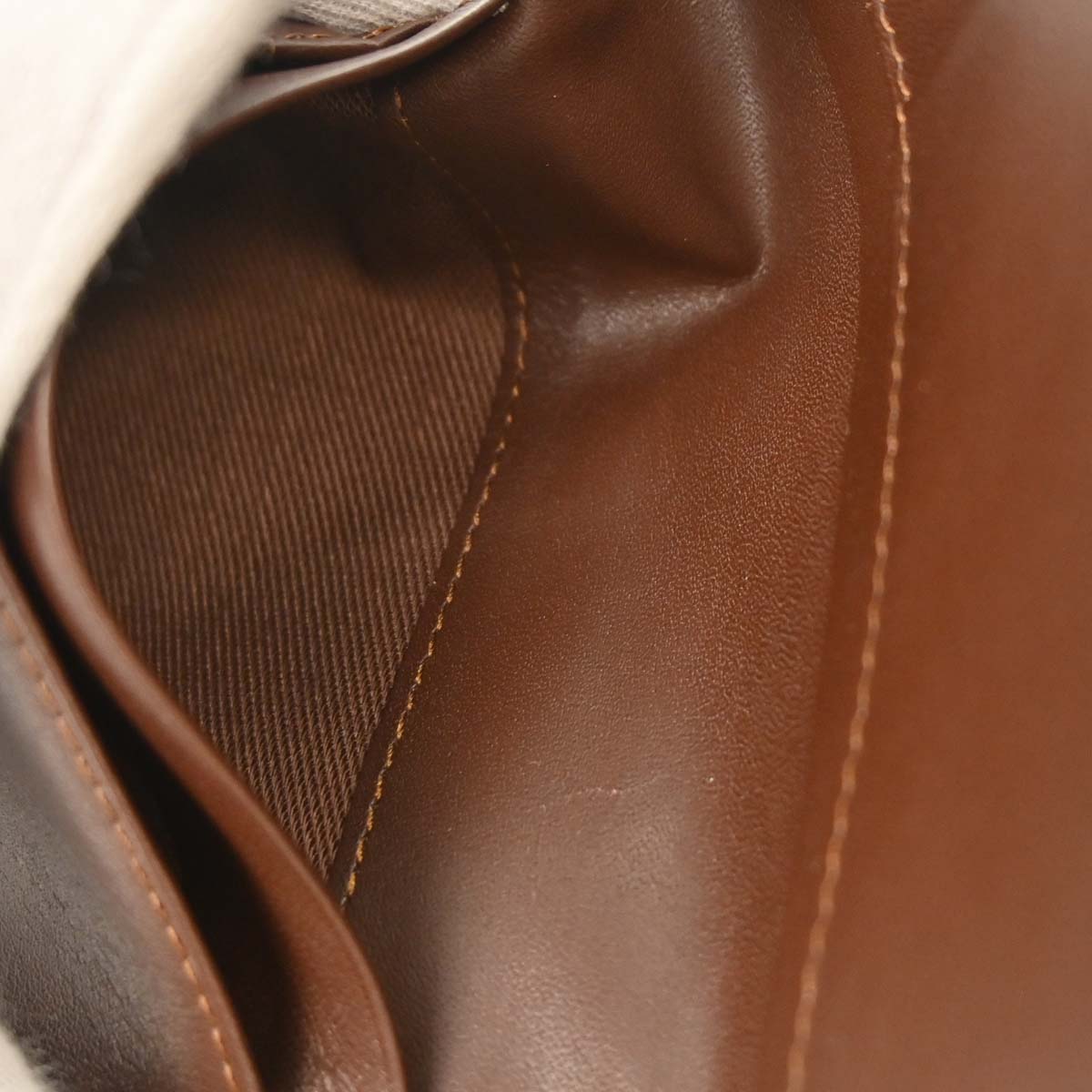 Yves Saint Laurent Brown Embossed Leather Wallet
