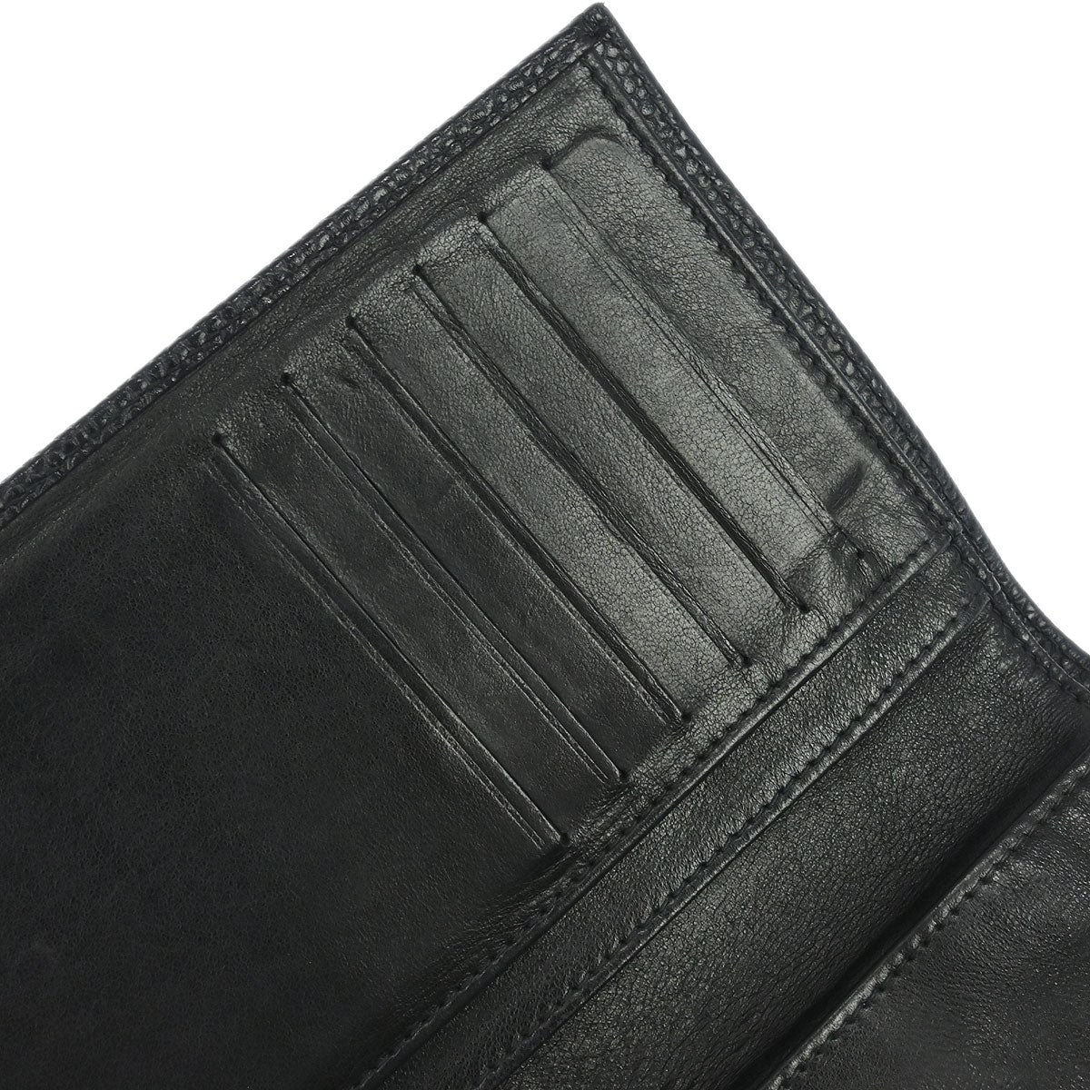 Chanel Black Caviar Skin Trifold Wallet