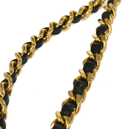 Chanel Black Caviar Skin Chain Shoulder Bag Pochette Phone Case