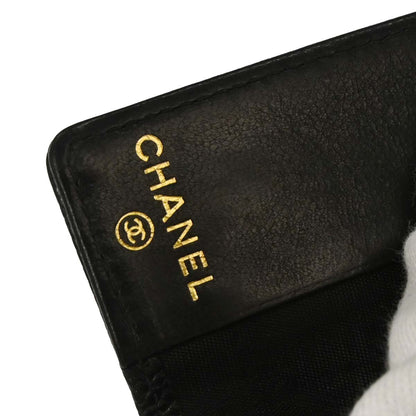 Chanel 2003-2004 Black Caviar Skin Six Hook Key Case Small Good