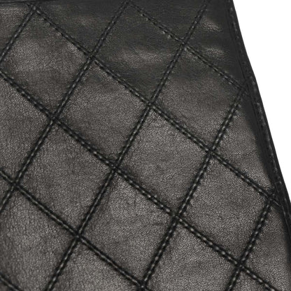 Chanel 2014 Black Lambskin Bicolore Wallet