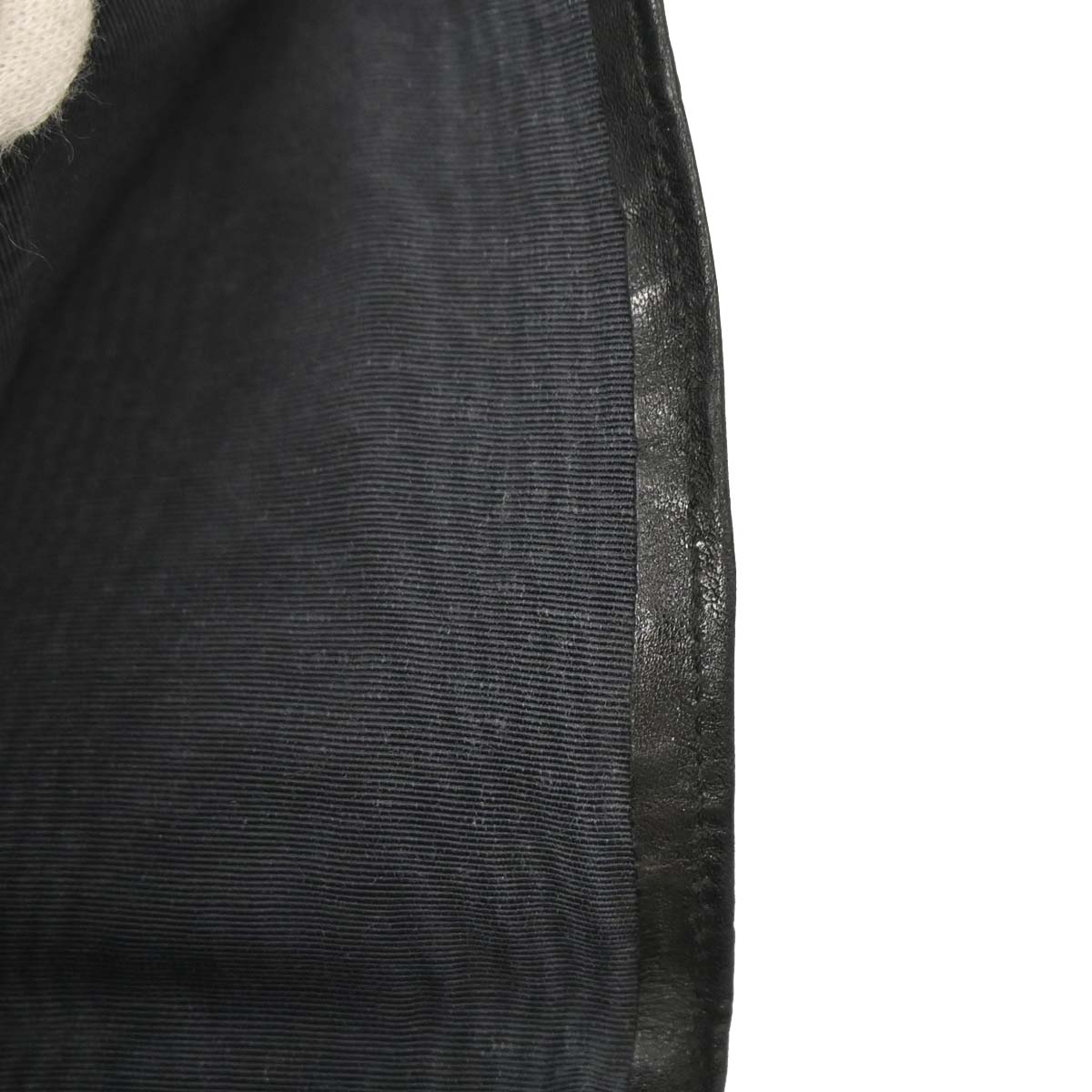 Chanel 2014 Black Lambskin Bicolore Wallet