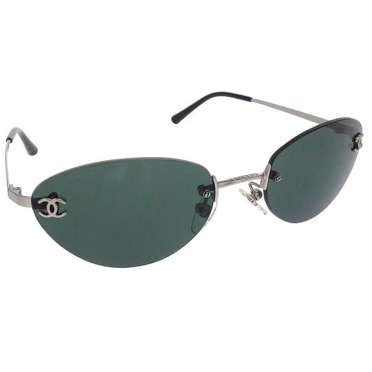 Chanel Sunglasses Eyewear Black Small Good