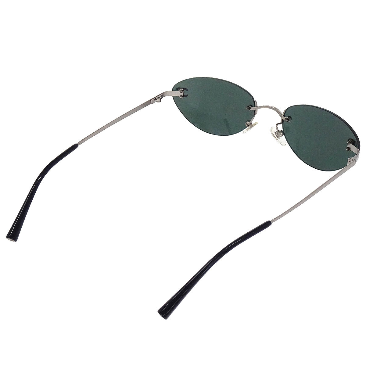 Chanel Sunglasses Eyewear Black Small Good