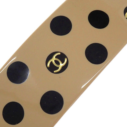 Chanel Barrette Hair Accessories Beige Acrylic 00A