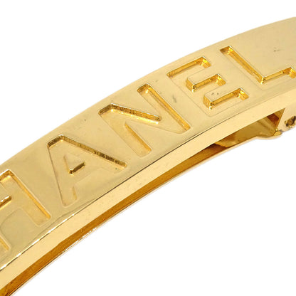 Chanel Hair Clip Barrette Gold Hair Accessories 97A