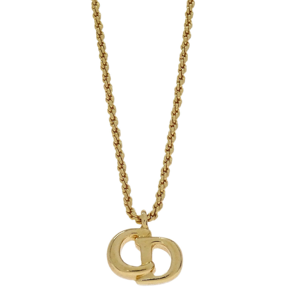 Christian Dior Necklace Pendant Gold