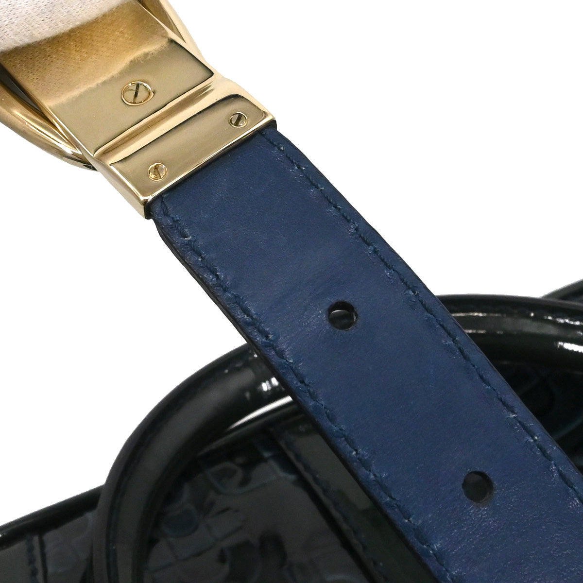 Gucci Green PVC Horsebit Pattern Handbag