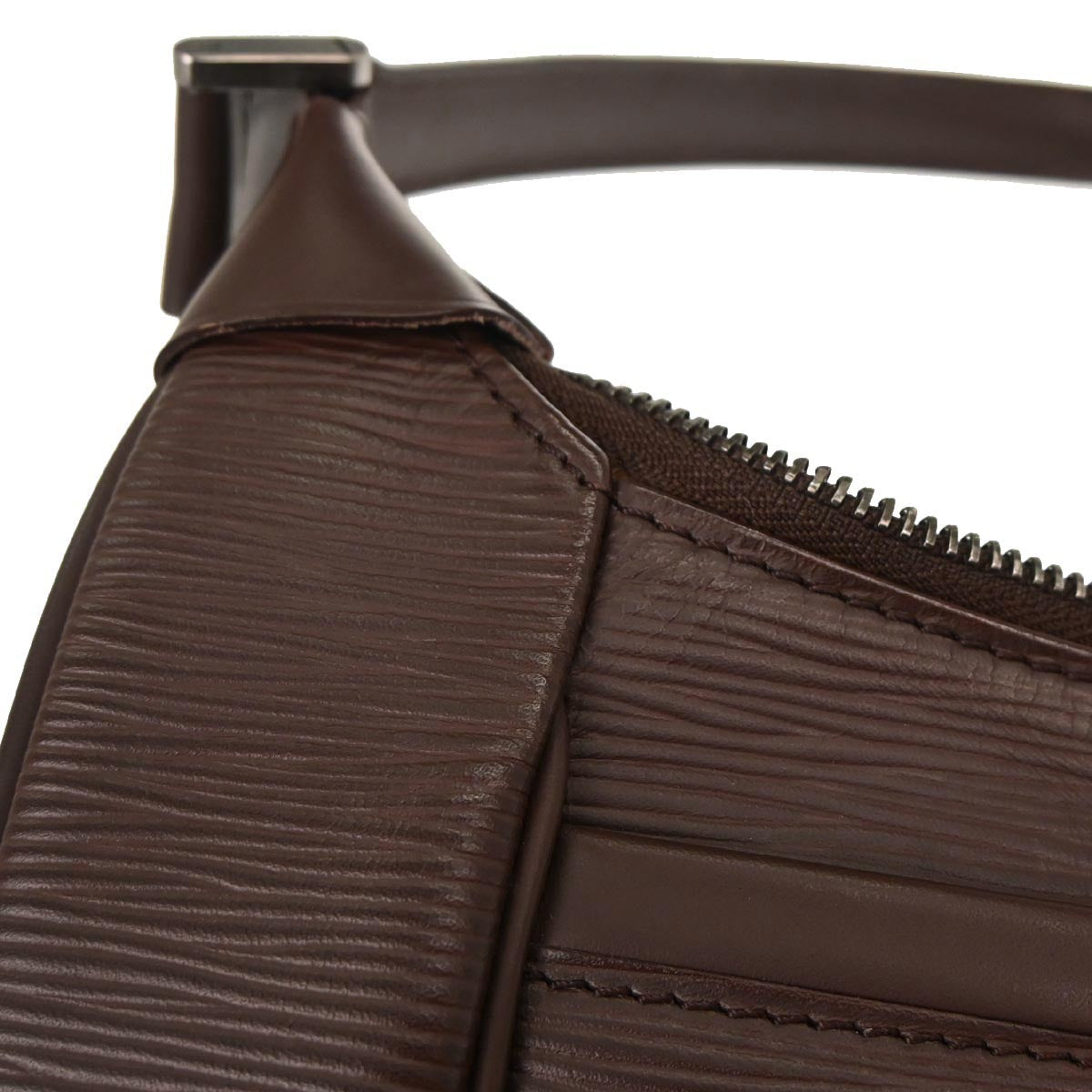 Louis Vuitton Brown Epi Matsy Handbag M5897D