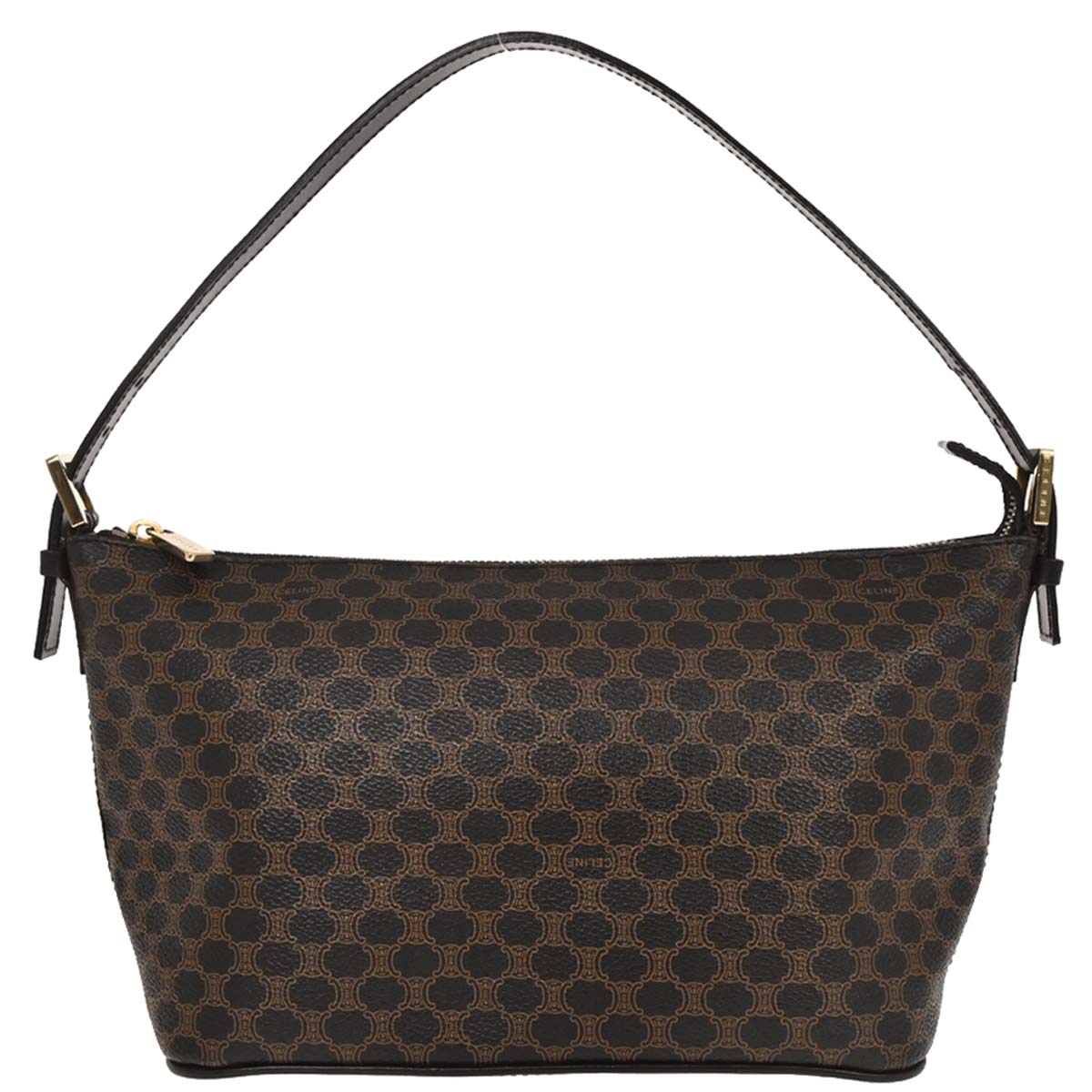 Celine Black Macadam Handbag