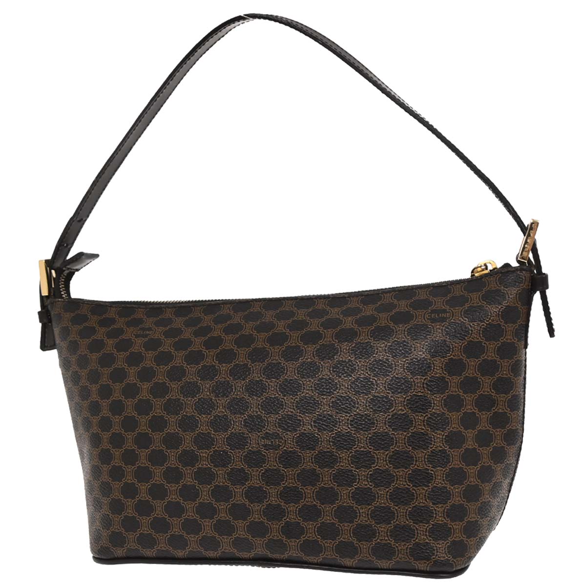 Celine Black Macadam Handbag