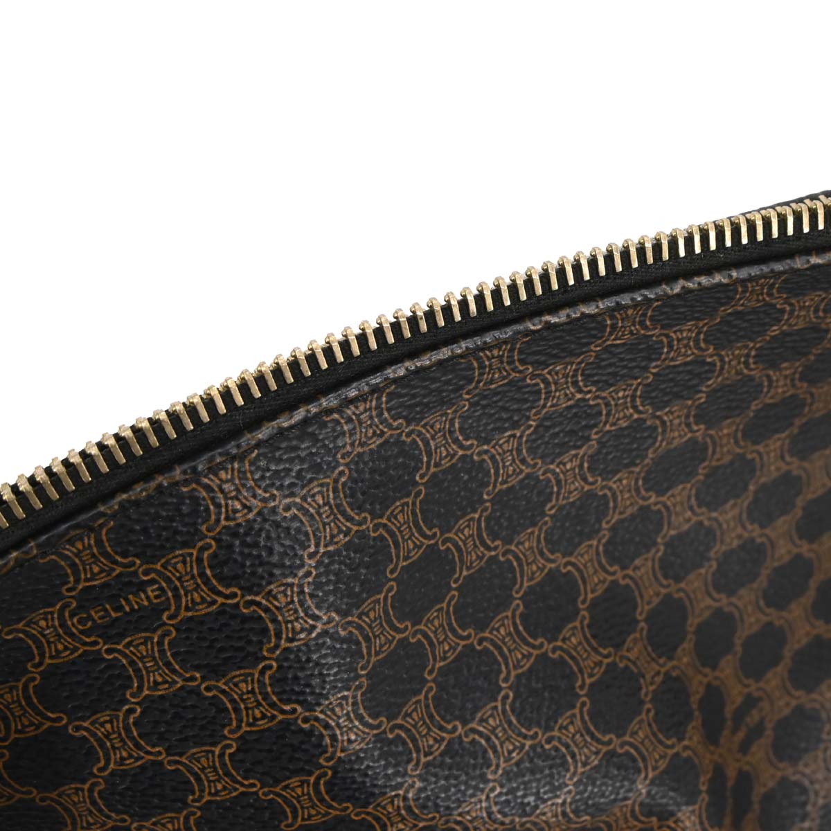 Celine Black Macadam Handbag