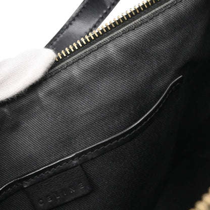 Celine Black Macadam Handbag