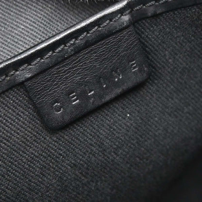 Celine Black Macadam Handbag