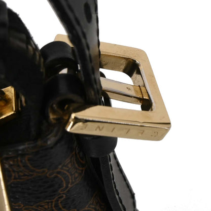 Celine Black Macadam Handbag