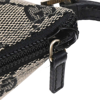 Gucci Beige Black GG Handbag