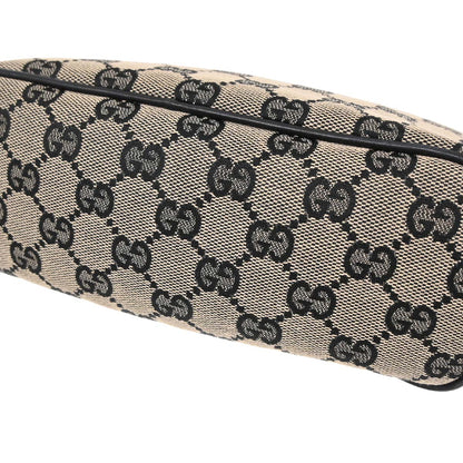 Gucci Beige Black GG Handbag