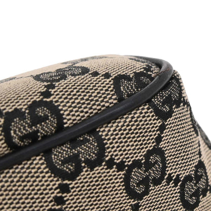 Gucci Beige Black GG Handbag
