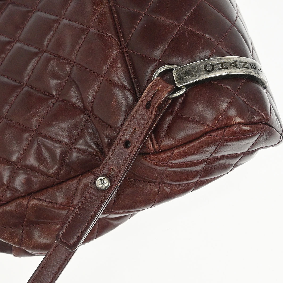 Chanel 2017 Bordeaux Calfskin Paris-Salzburg Mountain Backpack