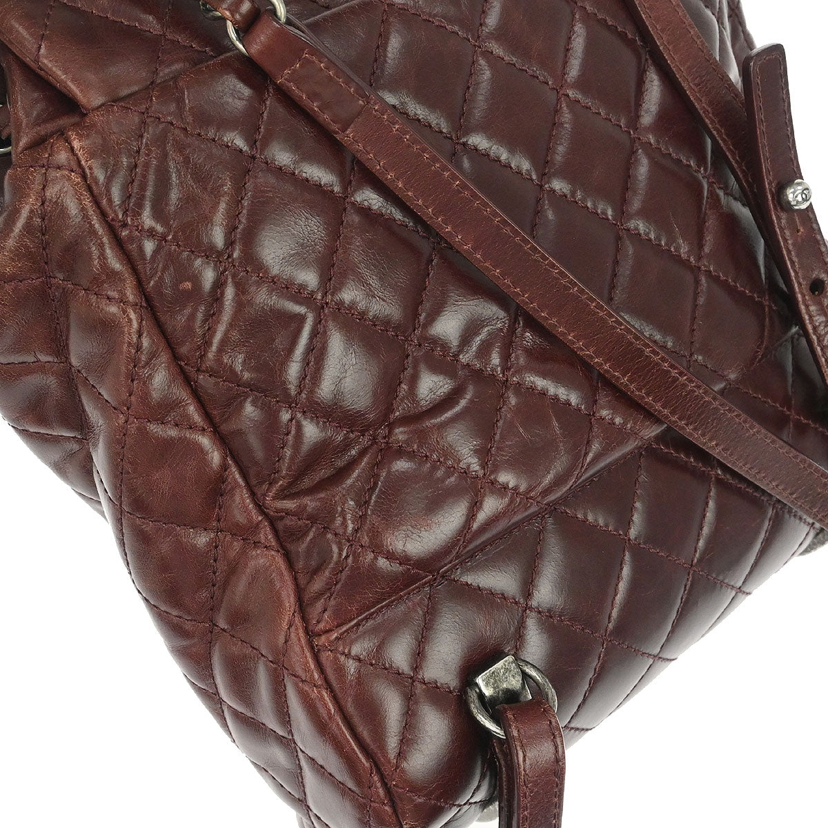 Chanel 2017 Bordeaux Calfskin Paris-Salzburg Mountain Backpack